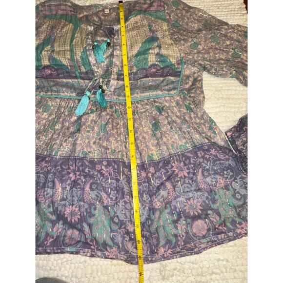 SPELL DESIGNS & THE GYPSY COLLECTIVE XANADU BLOUSE XS WORN ONCE ONLY - Picture 16 of 16
